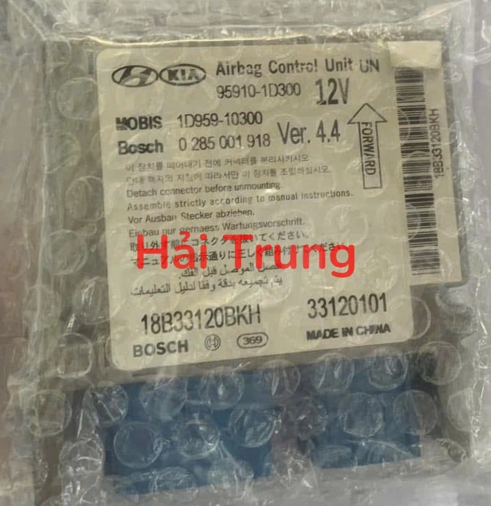 Tháo xe Hộp điều khiển túi khí Kia Carens 2006-2012 959101D300