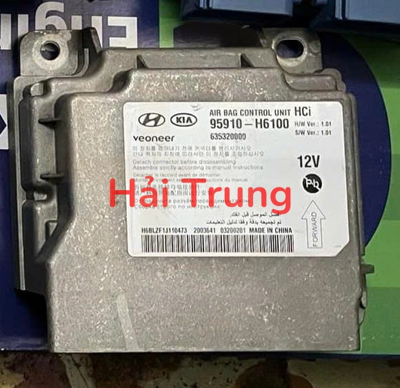 95910H6100 Tháo xe Hộp điều khiển túi khí Hyundai Accent 2018 2019 2020 2021