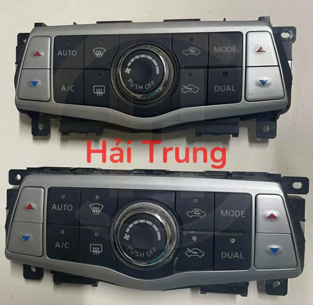 Tháo xe bảng điều khiển điều AC Nissan Teana