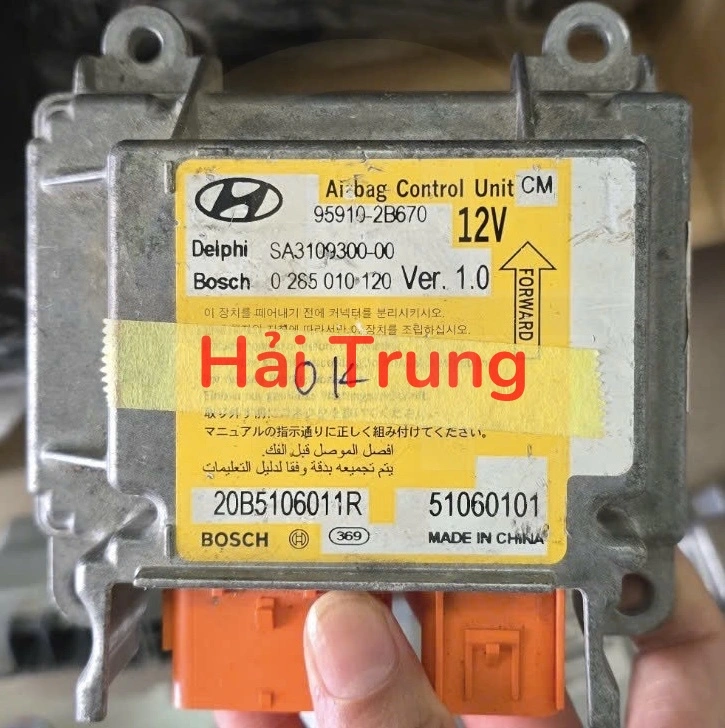 Hộp túi khí Hyundai Santafe 2006-2008 Tháo Xe 95910-2B670
