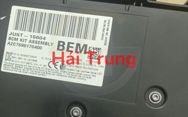 Hộp body Ford Ranger Tháo Xe JU5T-15604-BEM