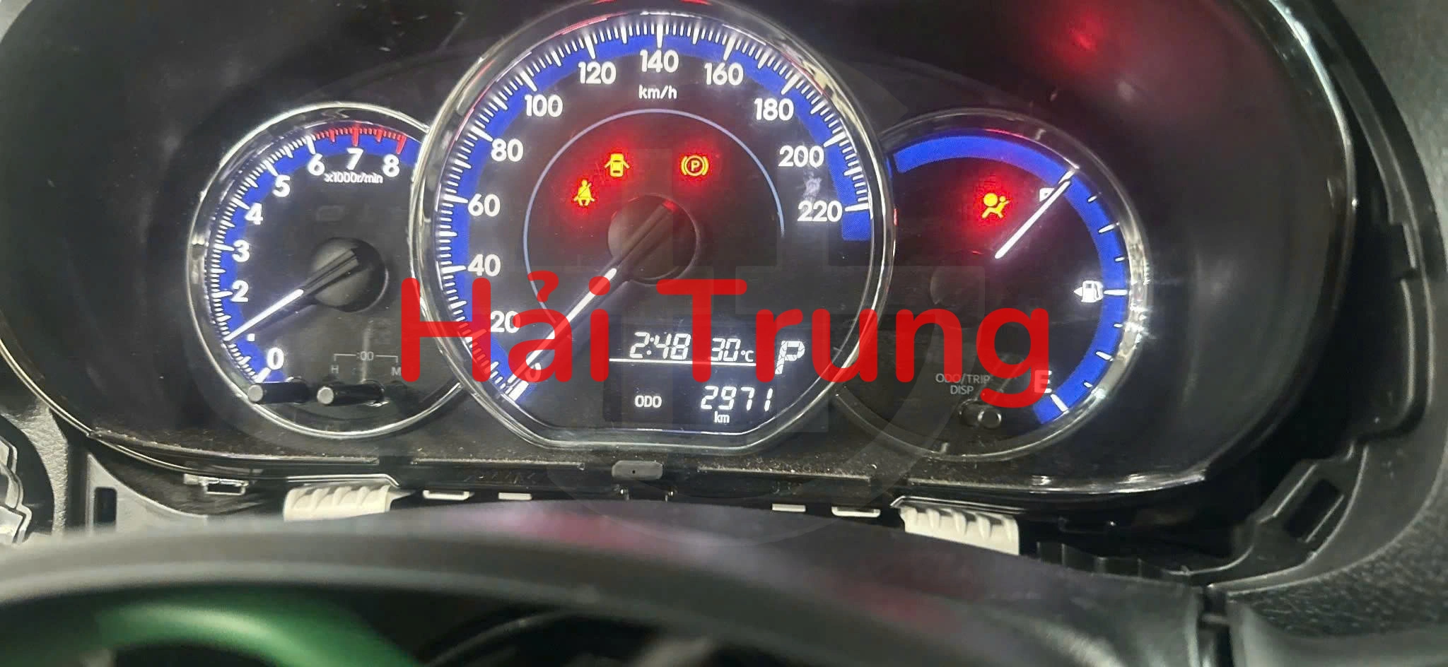 Đồng hồ táp lô Toyota Vios 2020 Tháo xe