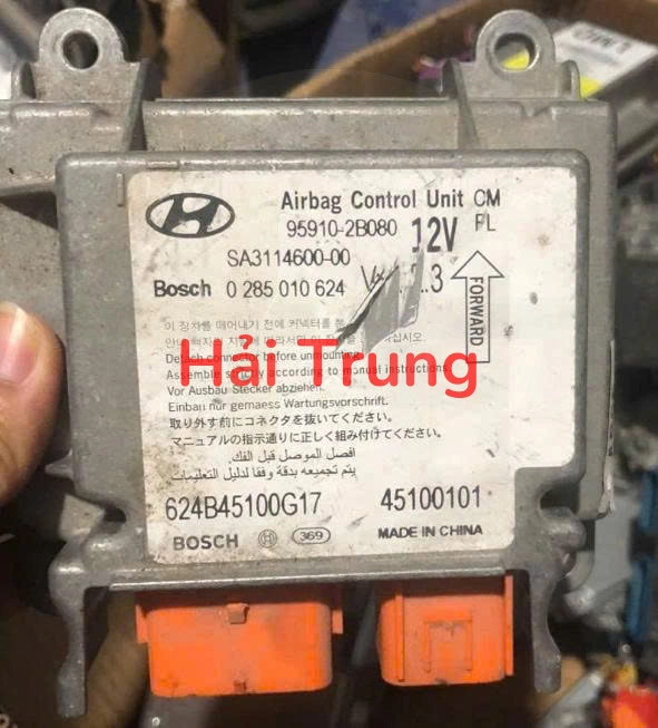 959102B080 Hộp điều khiển túi khí Hyundai Santafe 2004-2007 Tháo Xe