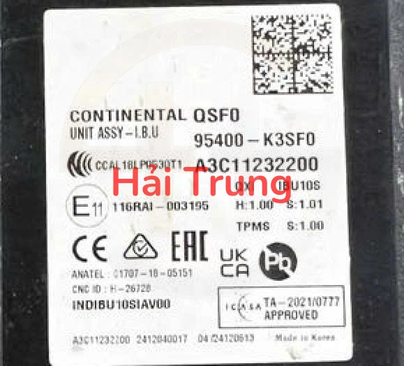 Hộp điều khiển chìa khóa thông minh Smart Key Hyundai Venue 2023-2026 95400K3SF0