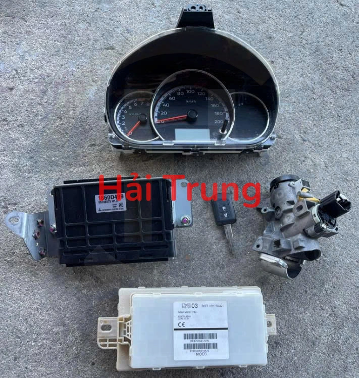 Bộ đề nổ, hộp điện Mitsubishi Attrage Tháo Xe