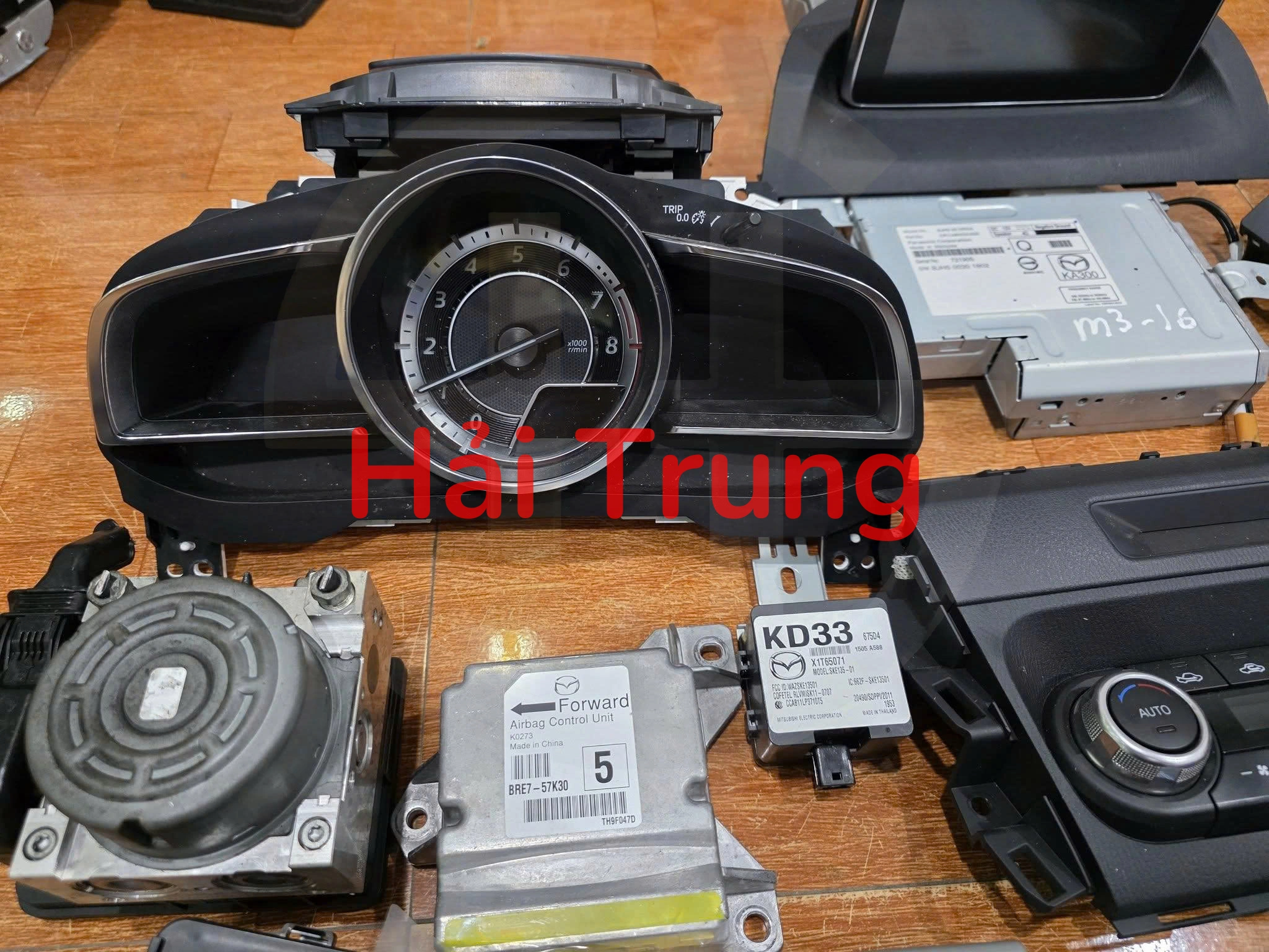 Bộ điện, Bộ nổ Mazda 3 2016-2020 Tháo xe