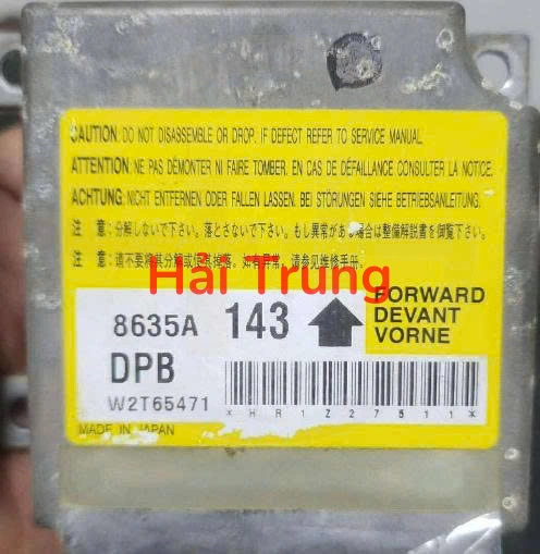 8635A143 Hộp điều khiển túi khí Mitsubishi Pajero Sport Tháo Xe