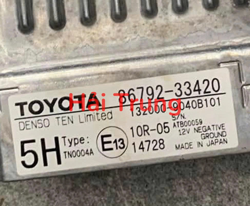 Hộp điều khiển hỗ trợ đỗ xe Toyota Camry 2022-2025 Tháo Xe 86792-33420 8679233420