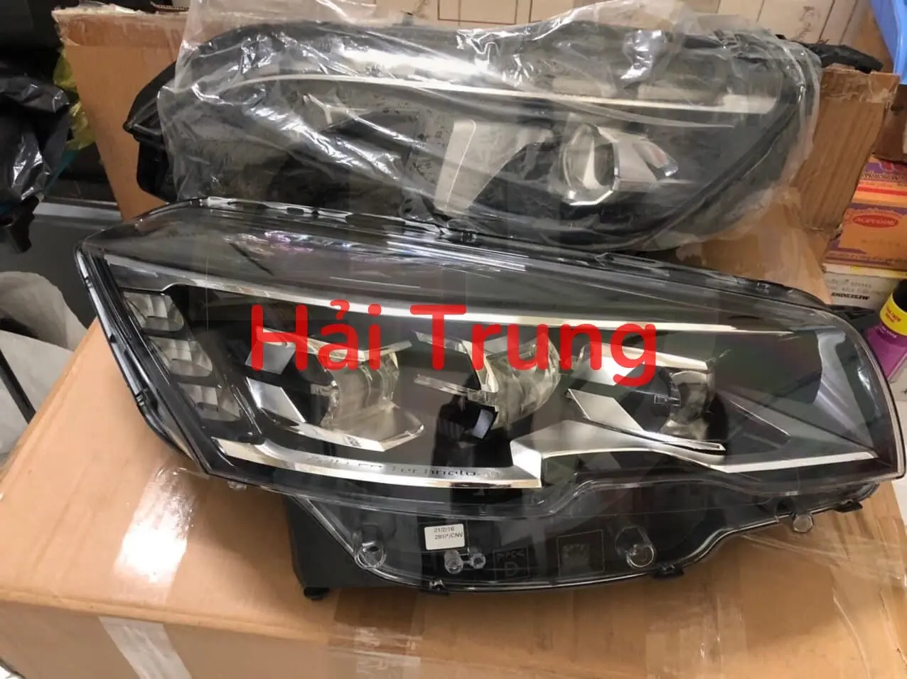 Đèn pha Peugeot 5008 Tháo xe Zin đẹp 1612495280 