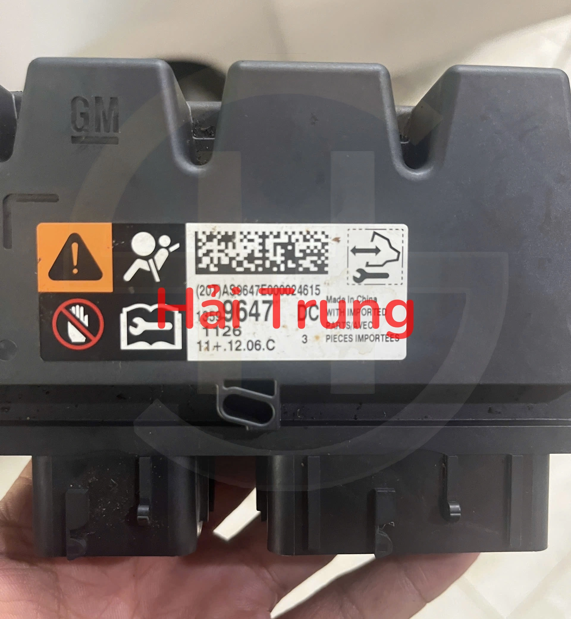 Hộp điều khiển túi khí Chevrolet Captiva 2016 Tháo Xe 13599647