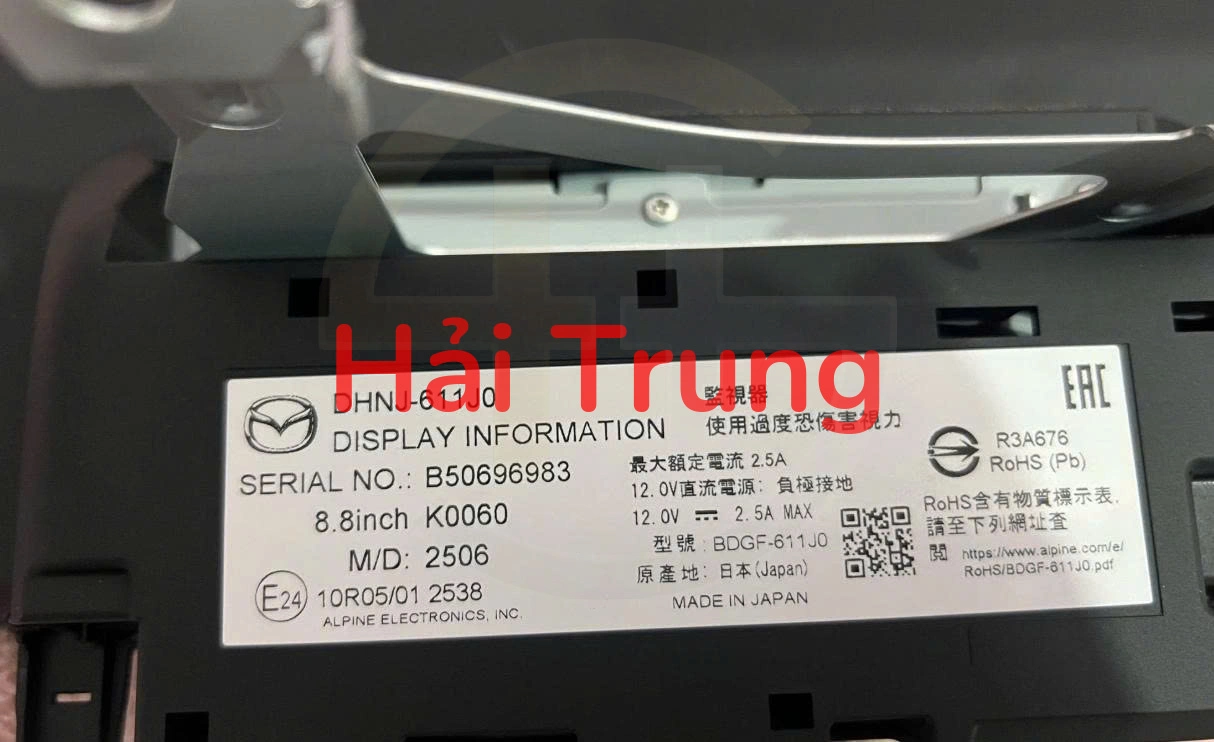 Màn hình Mazda CX-30 2022-2025 Tháo Xe DHNJ-611J0 DHNJ611J0