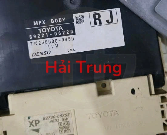 Hộp cầu trì thân xe BCM Toyota Camry 2015-2018 Tháo Xe 89221-06220