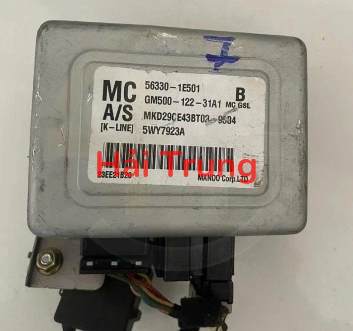 563301E501 Hộp điều khiển cọc lái điện Hyundai Verna 2006 Tháo Xe