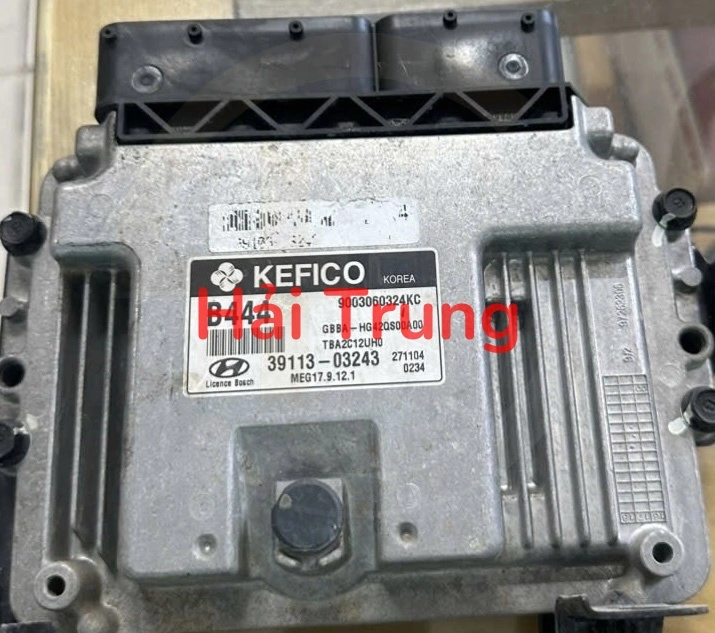 Hộp điều khiển động cơ ECU Hyundai i10 2017-2020 1.2 Tháo Xe 39113-03243 3911303243