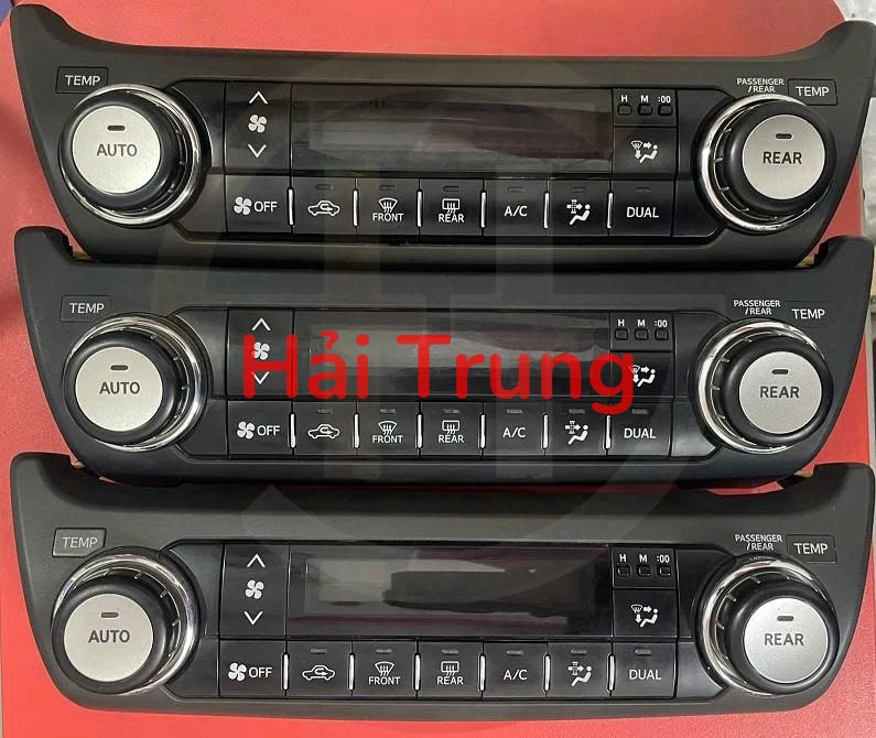 Tháo xe Bảng điều khiển điều hòa AC Toyota Land Cruiser Prado