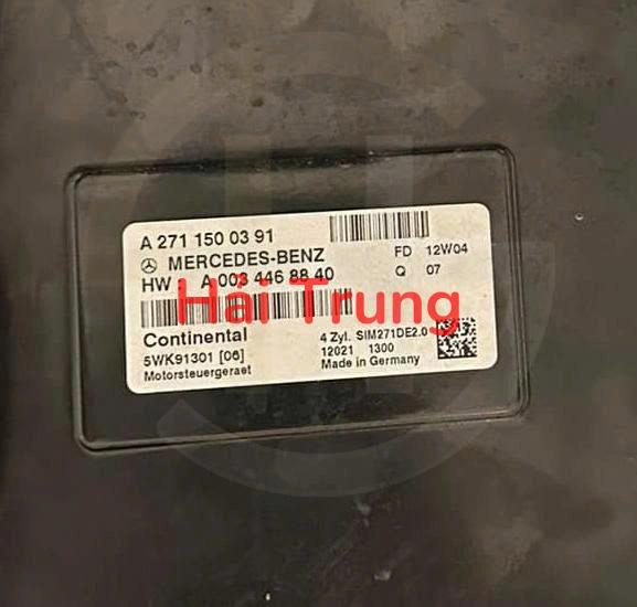 Hộp điều khiển động cơ ECU Mercedes W204 W212 Tháo Xe A2711500391