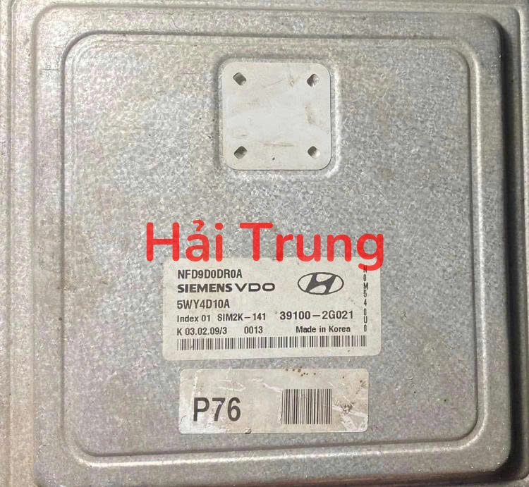 Hộp điều khiển động cơ ECU ECM Hyundai Sonata 2008-2010 Tháo Xe 39100-2G021 391002G021