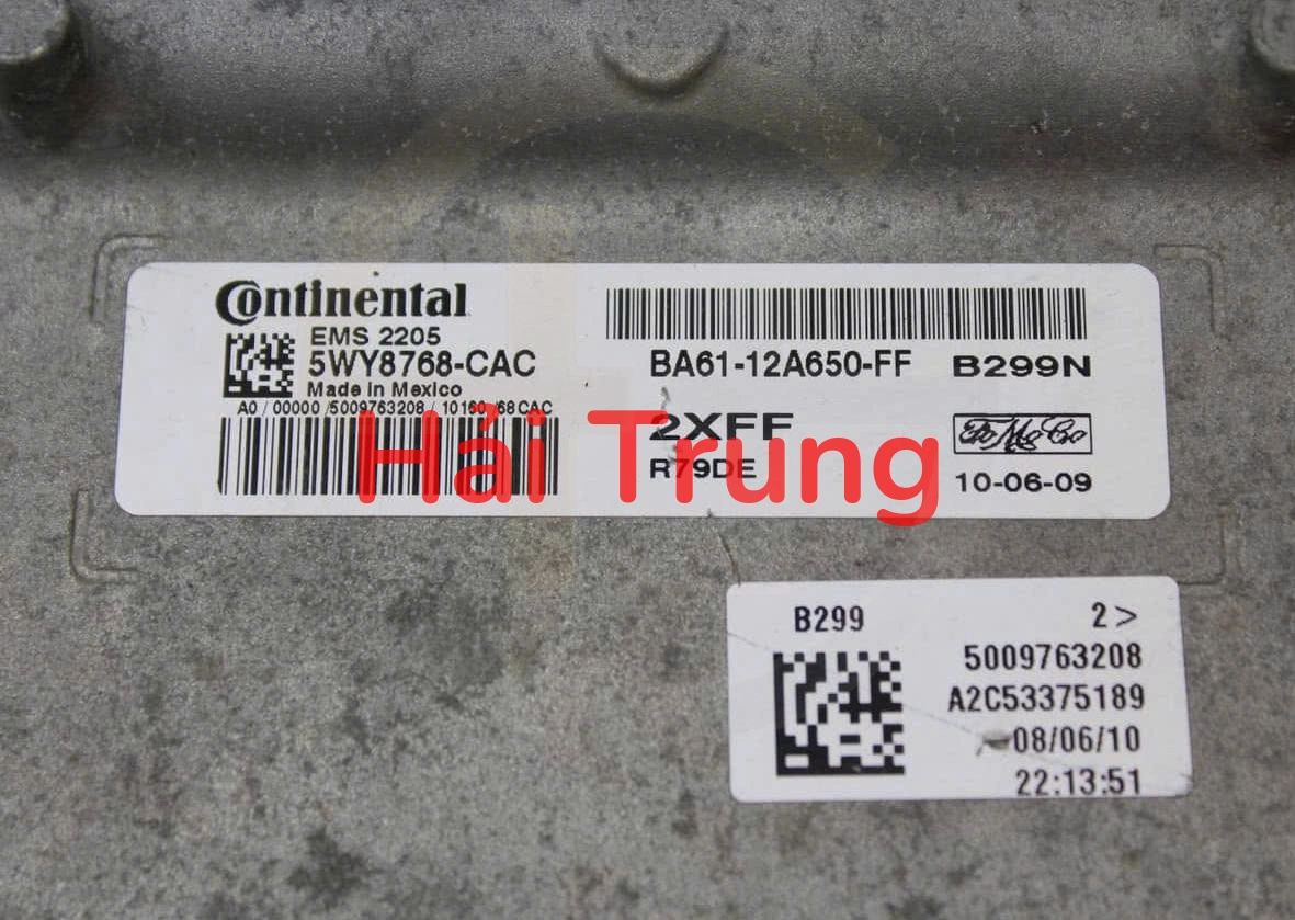 Hộp điều khiển động cơ (ECM PCM ECU) Ford Fiesta BA61-12A650-FF BA6112A650FF