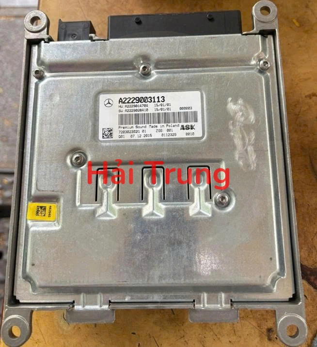 A2229003113 Hộp khuếch đại âm thanh Hộp Âm Ly Mercedes C-Class W205 Tháo xe