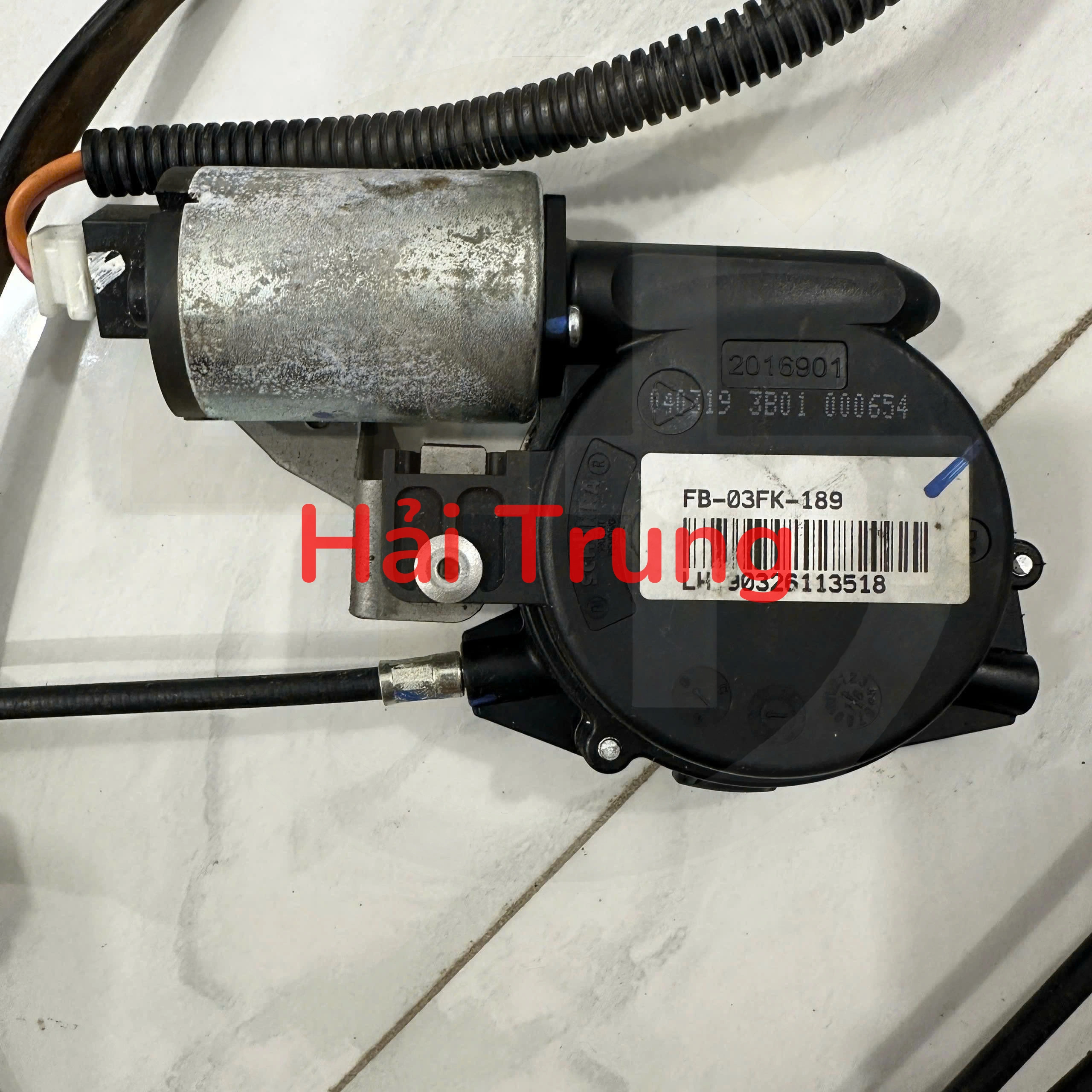 FB03FK189 Mô tơ điều chỉnh phải Mazda 3, CX3, CX30 CX5, 6 2019-2026 Tháo Xe 