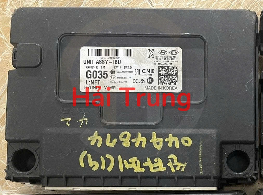 95400S1430 Hộp điều khiển IBU Hyundai Santafe 2020 2021 Tháo Xe