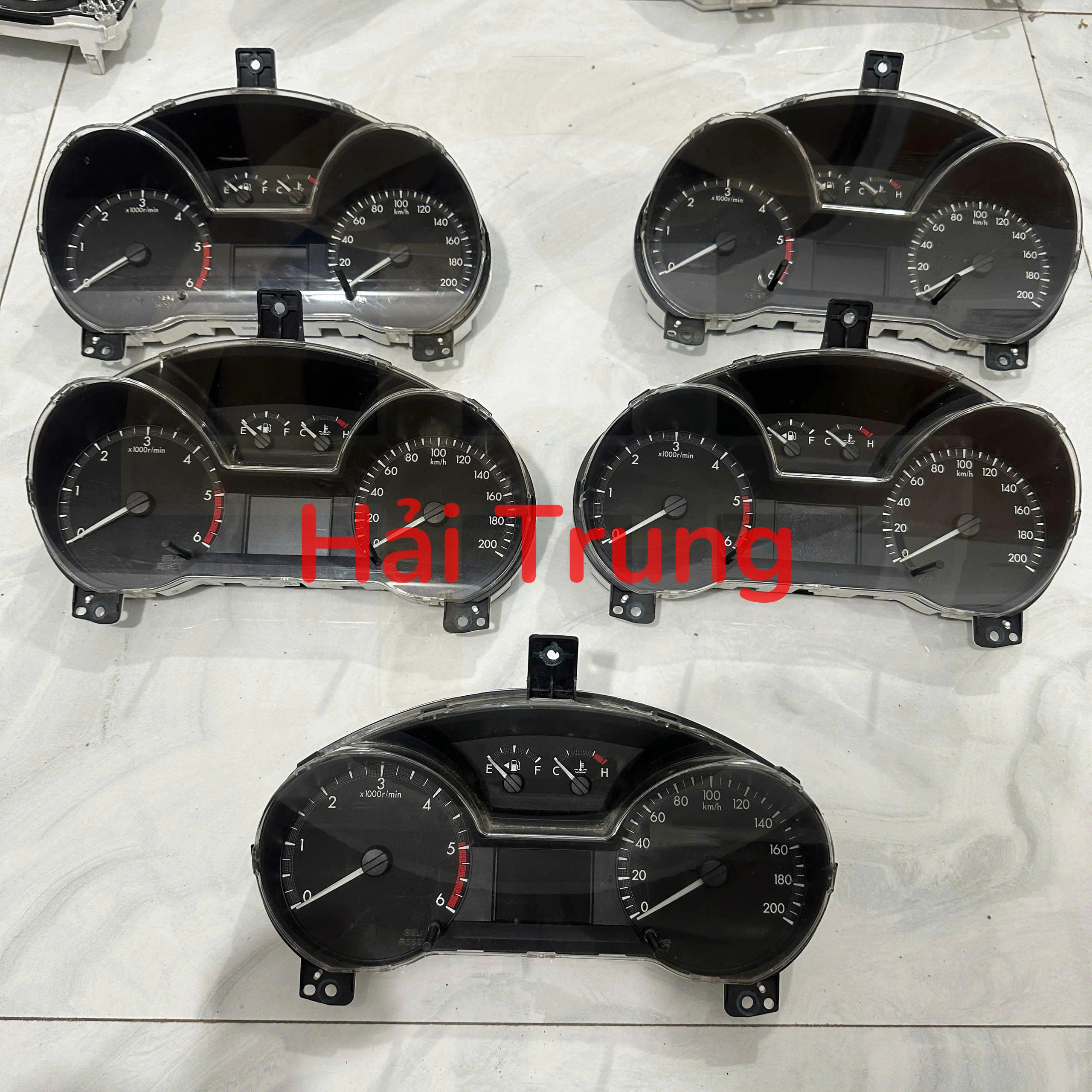 AV7910849GA AB3914C026BA AV7914C088BA Đồng hồ táp lô Ford Ranger, Mazda BT50, Mitsubishi Outlander 2012-2017 Tháo Xe