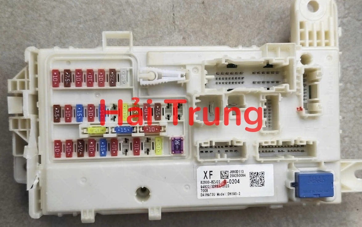 Hộp cầu trì Toyota Avanza, Veloz 2025 2026 2027 Tháo Xe 82600-BZJ22 82600BZJ22