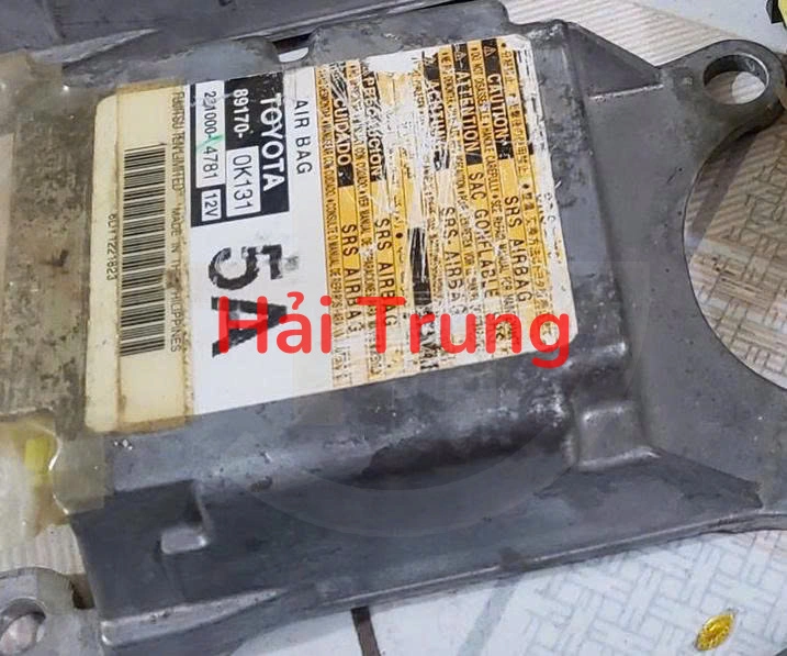 891700K131 Hộp điều khiển túi khí Toyota Fortuner 2013-2016 Tháo xe