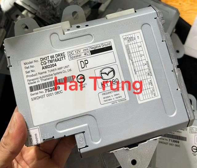 Hộp âm ly Amply Mazda 2 Tháo Xe DH3T-66-DRXC