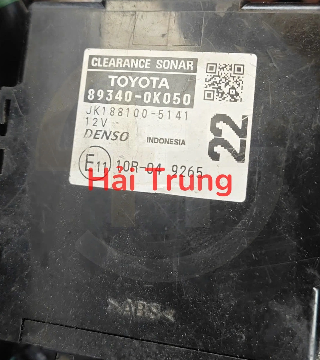 Hộp cảnh báo khoảng cách và cảm biến lùi Toyota Innova Tháo Xe 89340-0K050