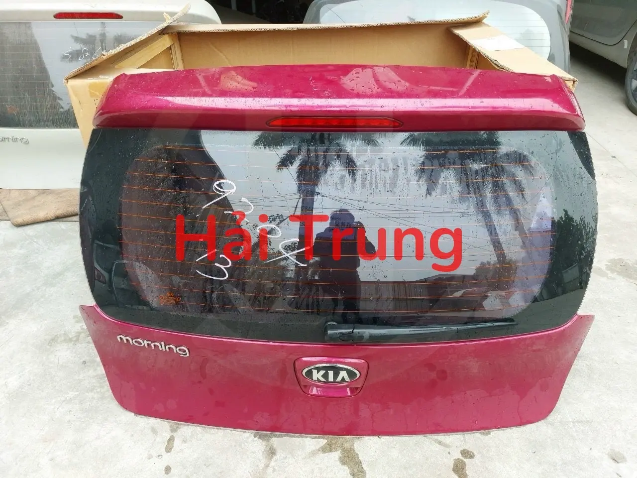 Cốp hậu Kia Morning 2008-2020 tháo xe Zin keo chỉ 