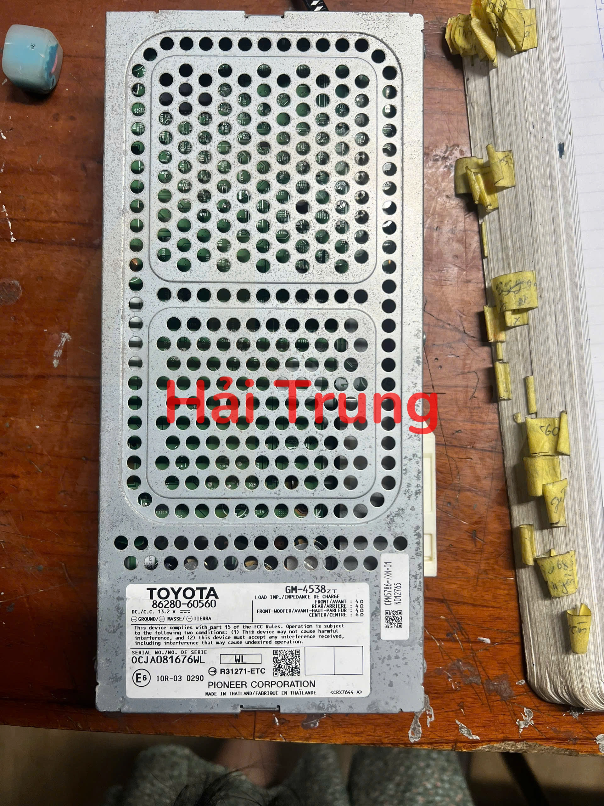 Hộp điều khiển âm thanh Toyota Land Cruiser 8628060560