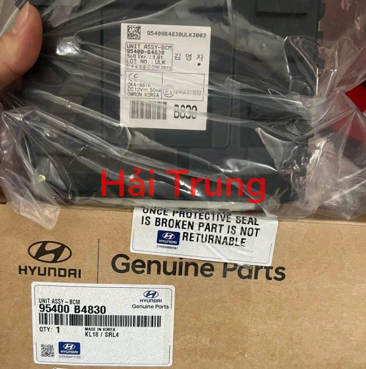 Hộp điều khiển thân xe BCM Hyundai I10 Grand 95400B4830