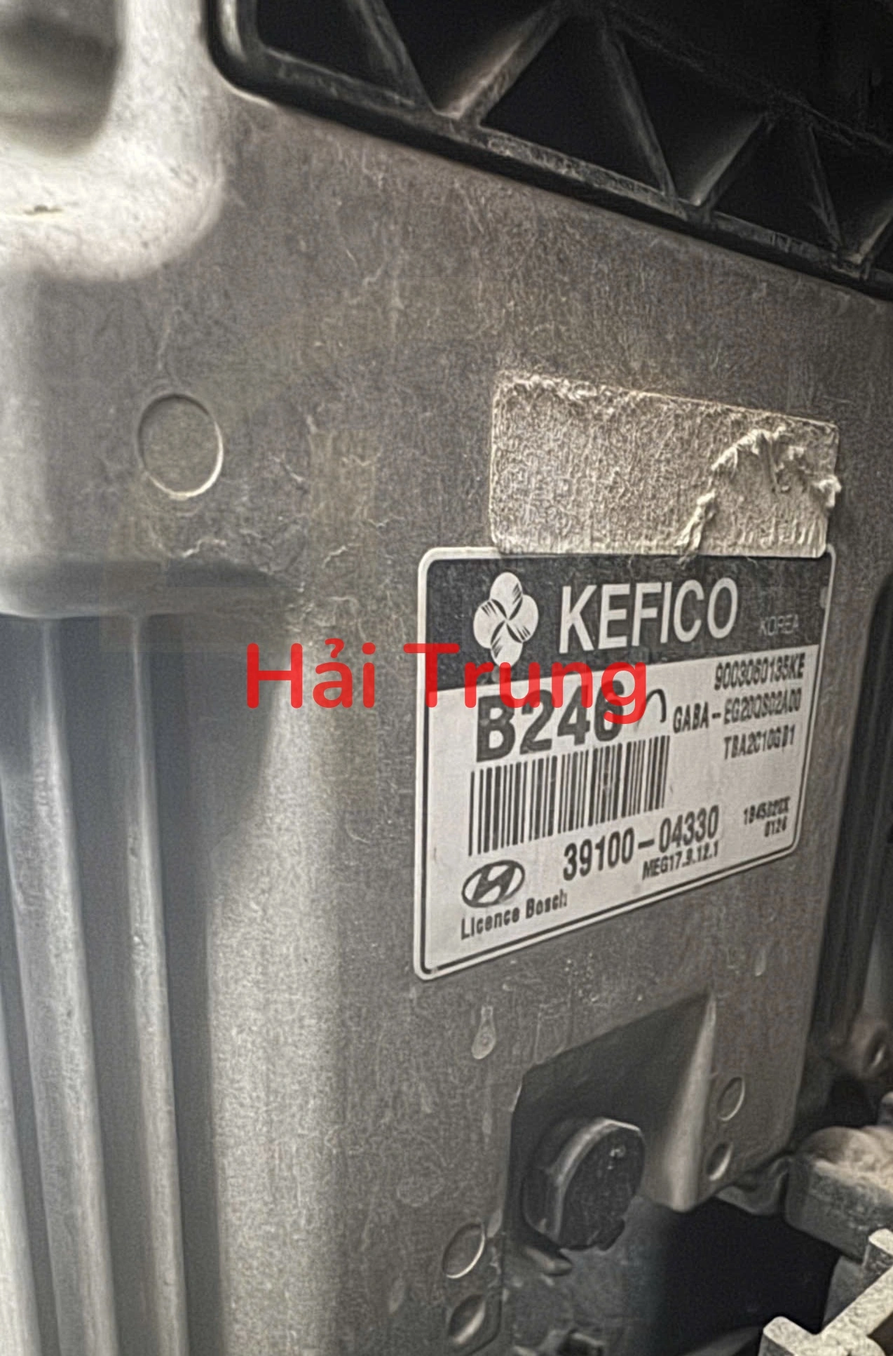 Hộp điều khiển động cơ Hộp đen ECU Hyundai I10 Tháo Xe 39100-04330