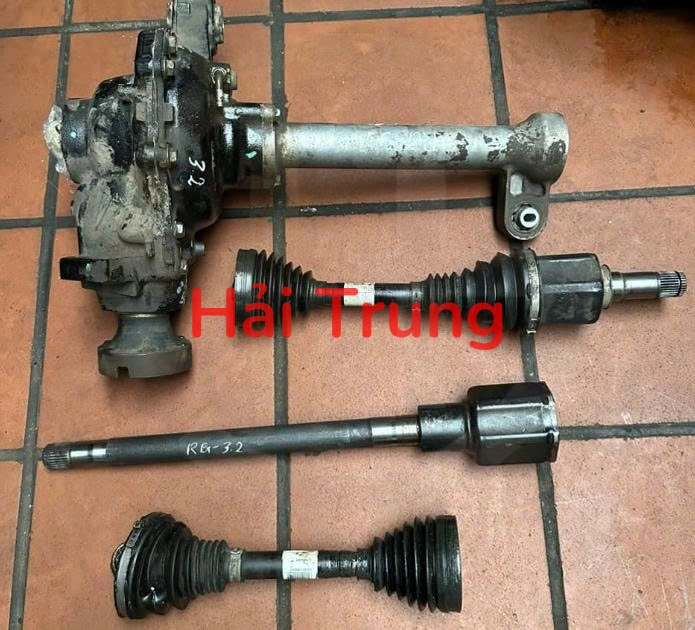 Tháo xe Bộ Cầu Trước Ranger 3.2 