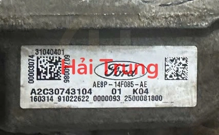 Hộp điều khiển hộp số Ford Fiesta 1.6 Tháo Xe AE8P-14F085-AE