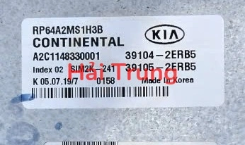 Hộp điều khiển động cơ Ecu Kia Rondo, Carens 39105-2ERB5 39104-2ERB5