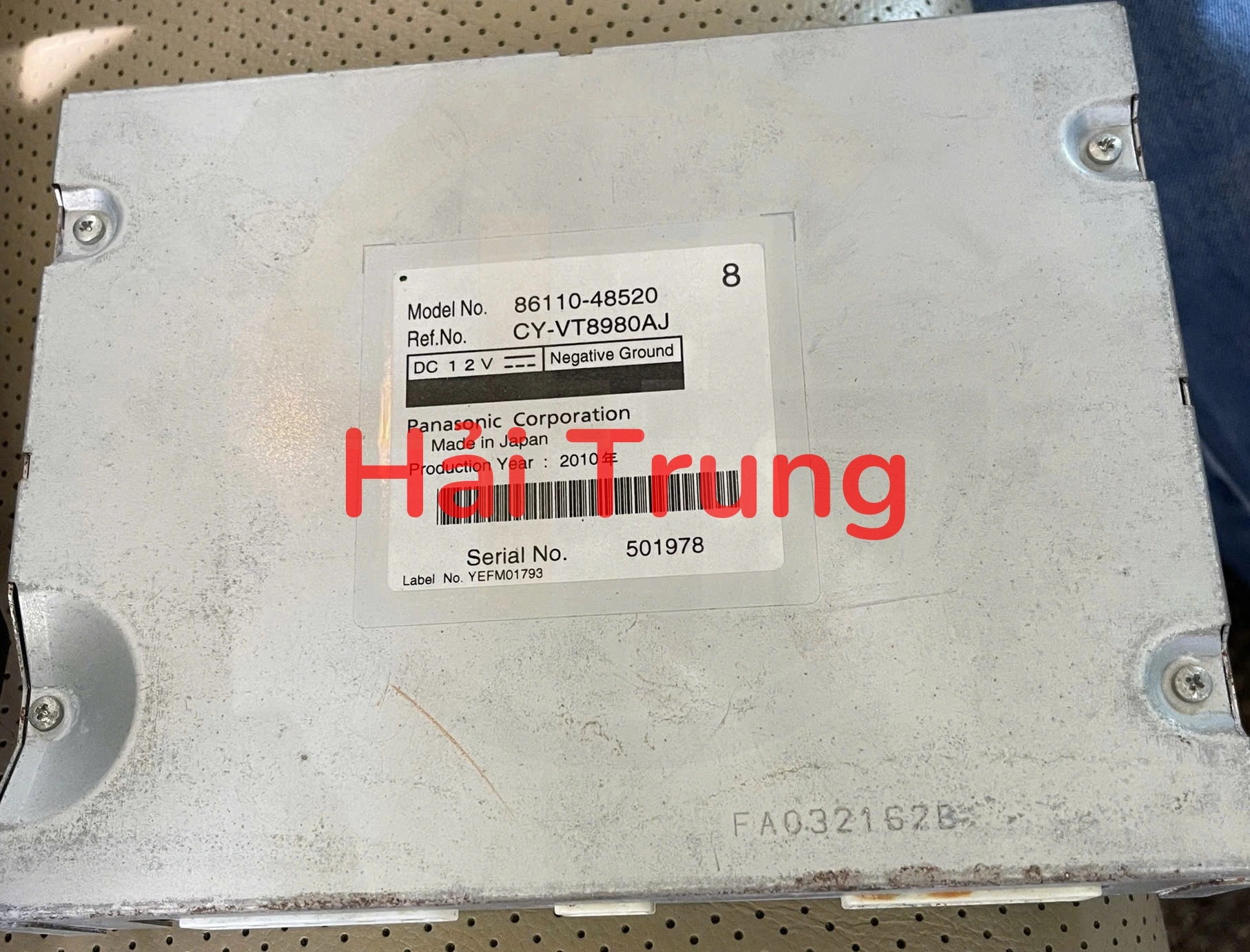 Hộp đài MCU Toyota Tháo Xe 86110-48520