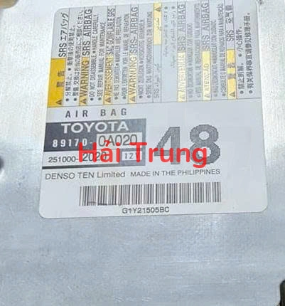 Hộp điều khiển túi khí Toyota Corolla Cross Tháo Xe 89170-0A020 891700A020