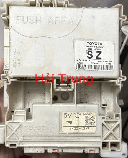 Hộp Body Toyota Vios 2024 2025 Tháo Xe 89221-0DB80 82730-0DA50 892210DB80 827300DA50
