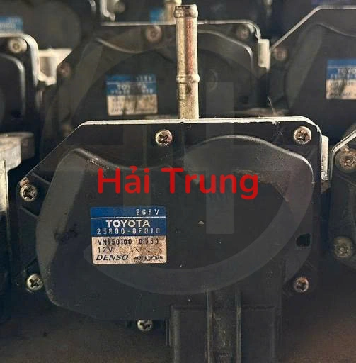 258000E010 Van điện điều khiển van EGR Toyota Fortuner, Hilux Tháo Xe