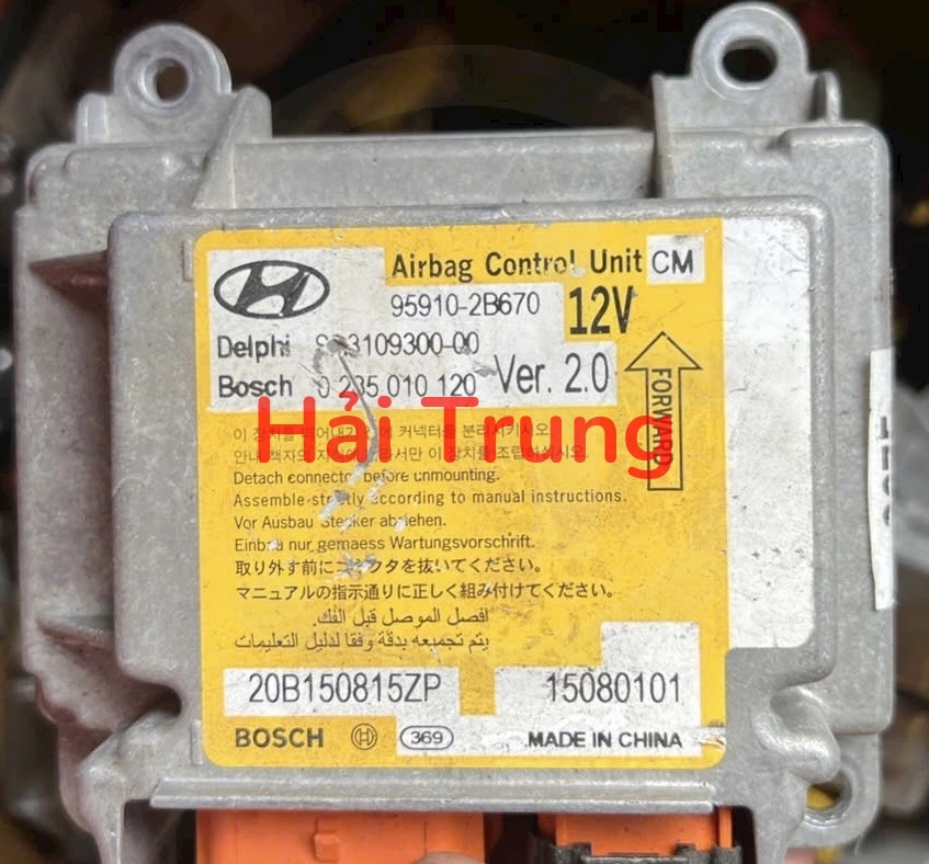 Hộp điều khiển túi khí Hyundai Santafe 2006 2007 Tháo Xe 95910-2B670