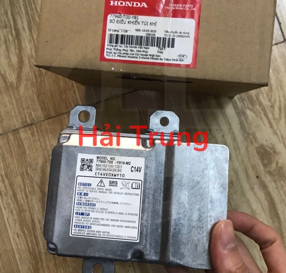 Hộp điều khiển túi khí Honda City RS 2021-2023 77960-T00-Y81