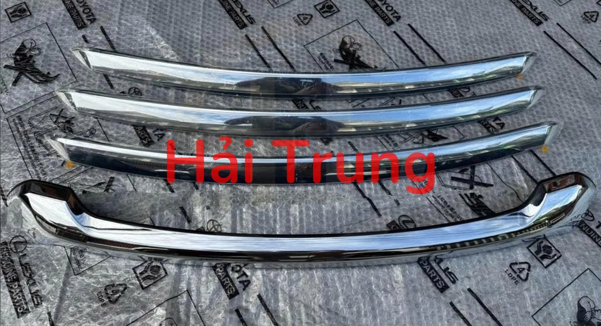 Nẹp mạ capo Toyota Hilux 2016-2019 Tháo Xe