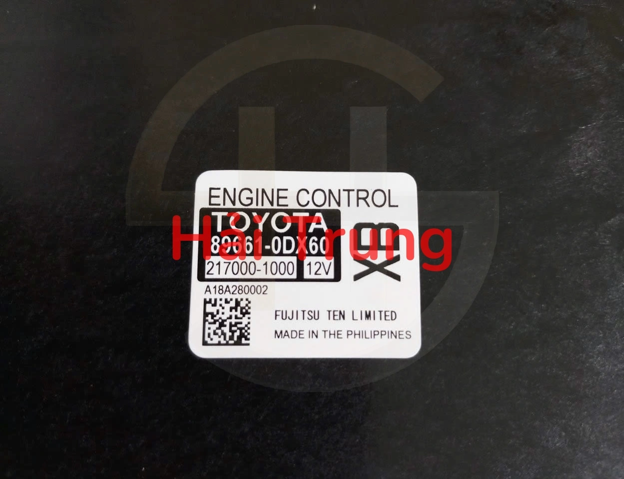 Hộp điều khiển động cơ Hộp đen ECU Toyota Vios 2015 2016 Tháo Xe 896610DX60