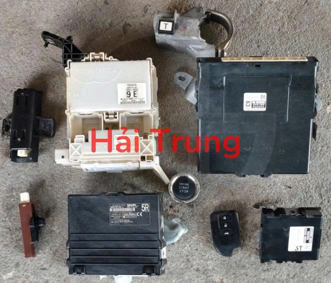Bộ điện, bộ đề nổ, hộp điện đầy đủ Toyota Vios 2014-2020 Tháo Xe