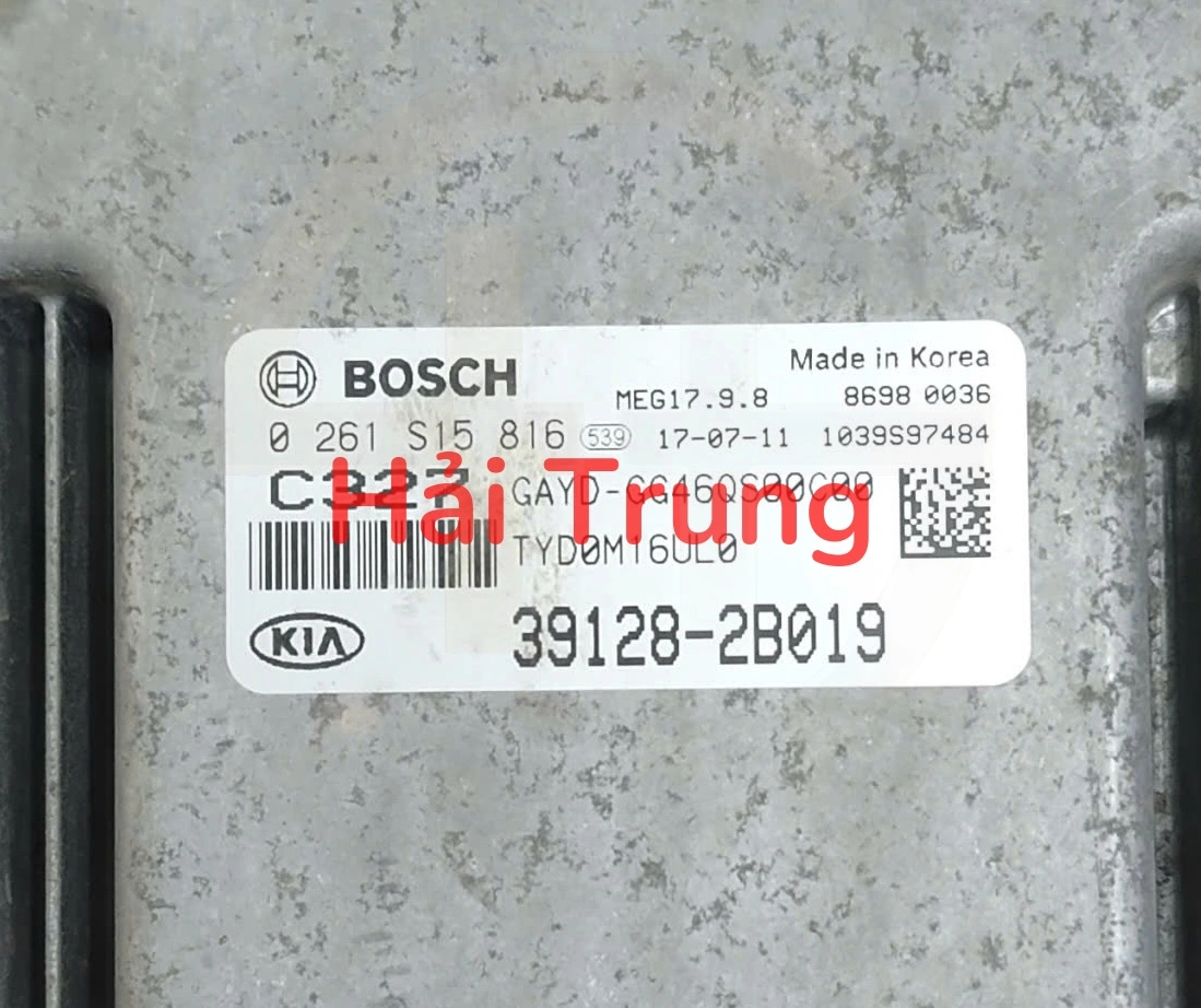 Hộp điều khiển động cơ ECU Kia Cerato K3 Tháo Xe 39128-2B019