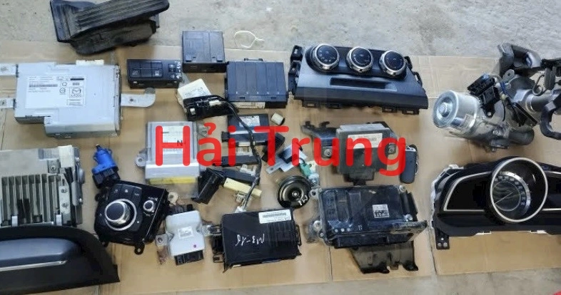 Tháo xe Full bộ điện nổ, hộp điện đầy đủ Mazda 3 2013-2018
