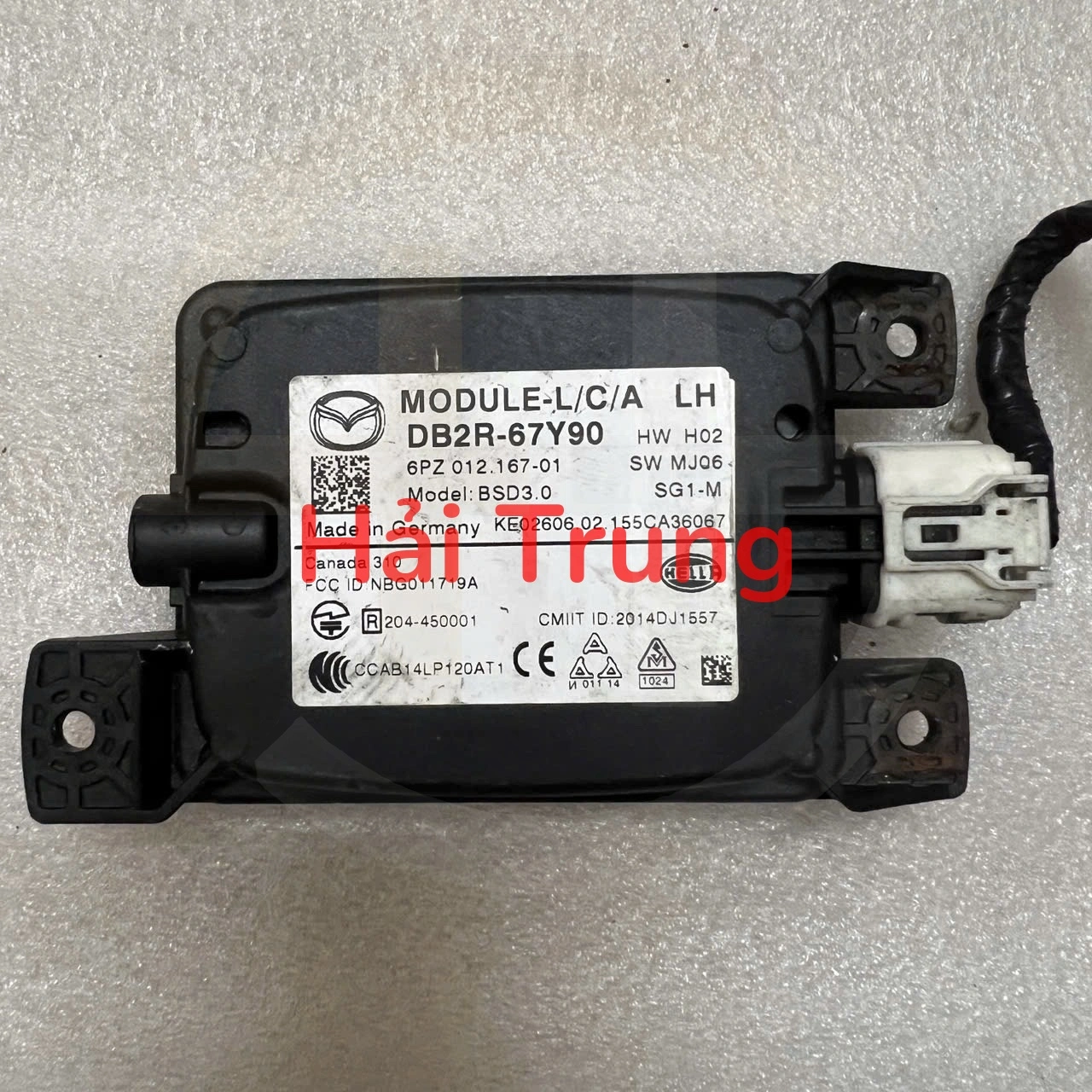 Hộp Radar cảnh báo điểm mù Mazda CX-3 2017 Tháo Xe DB2R-67Y90B