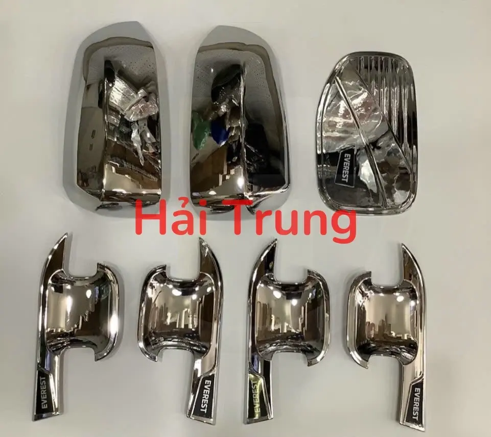 Ốp gương, ốp hõm cửa, nắp xăng Ford Everest 2023